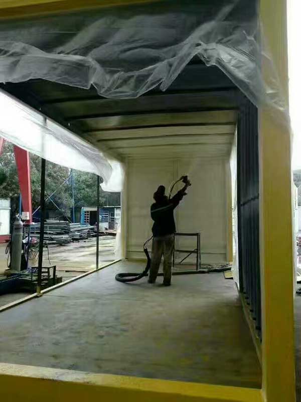 JNJX-III(E)型聚氨酯發泡設備(圖4) 移動箱體聚氨酯保溫發泡施工