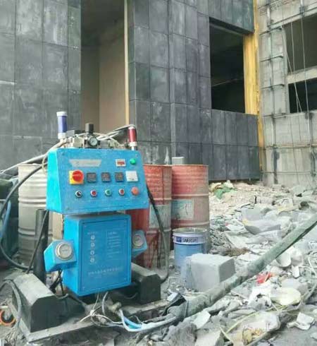 外墻保溫噴涂機(圖1) 外墻保溫噴涂機施工設備廠家