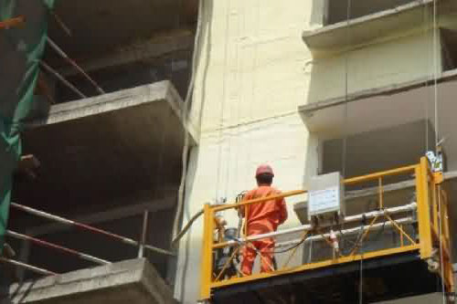 聚氨酯發泡保溫墻體施工設備 小型聚氨酯噴涂機的一般多少錢(圖2) 聚氨酯發泡保溫墻體施工