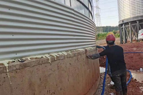 糧庫聚氨酯施工機器 糧倉隔熱發保溫施工工藝(圖2) 糧庫糧倉隔熱發保溫施工