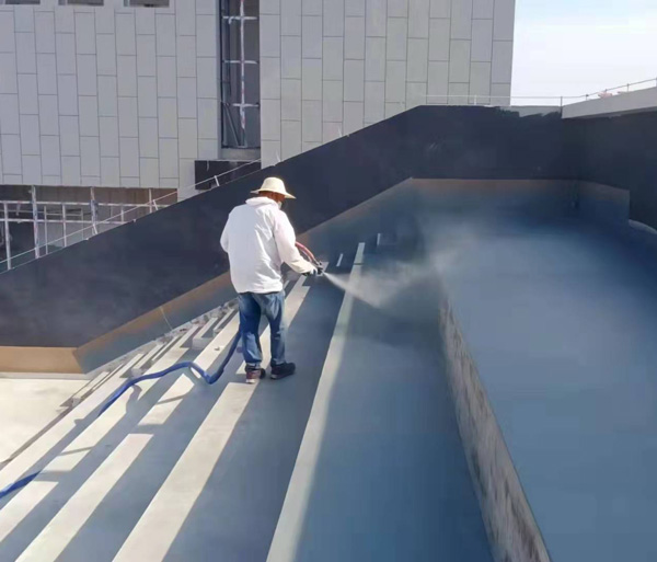 涂料霧化噴涂機(圖2) 保溫涂料案例