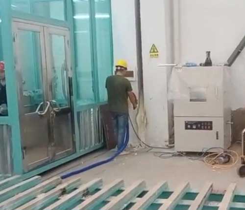 墻體填縫保溫聚氨酯發泡機(圖2) 墻體填縫保溫聚氨酯發泡案例