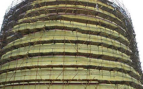 糧庫聚氨酯噴涂保溫 低溫隔熱(圖1) 糧庫聚氨酯噴涂保溫