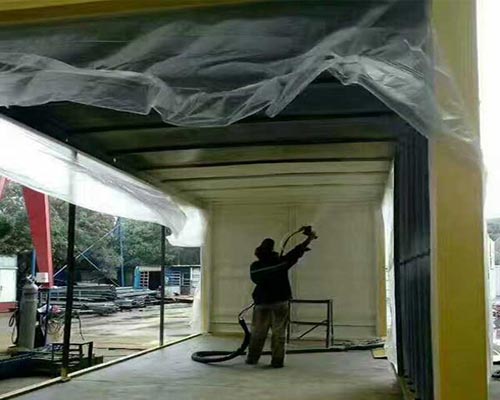 集裝箱空腔聚氨酯填充(圖2) 集裝箱空腔聚氨酯填充