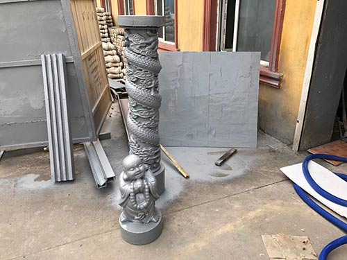 泡沫雕塑用什么硬化(圖2) 泡沫雕塑用聚脲硬化