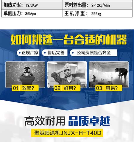 JNJX-H-T40D聚氨酯噴涂設備(圖5) JNJX-H-T40D聚氨酯噴涂設備4